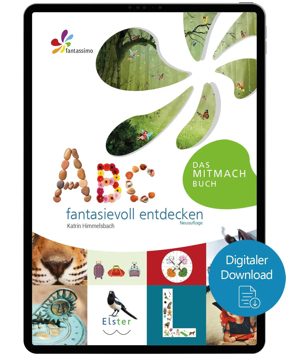 ABC Buchstaben lernen für Kita und Grundschule - Erstes Lesen