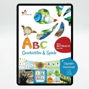 ABC Geschichten und Spiele - Digitale Version des Vorschulbuchs zur Buchstabeneinführung