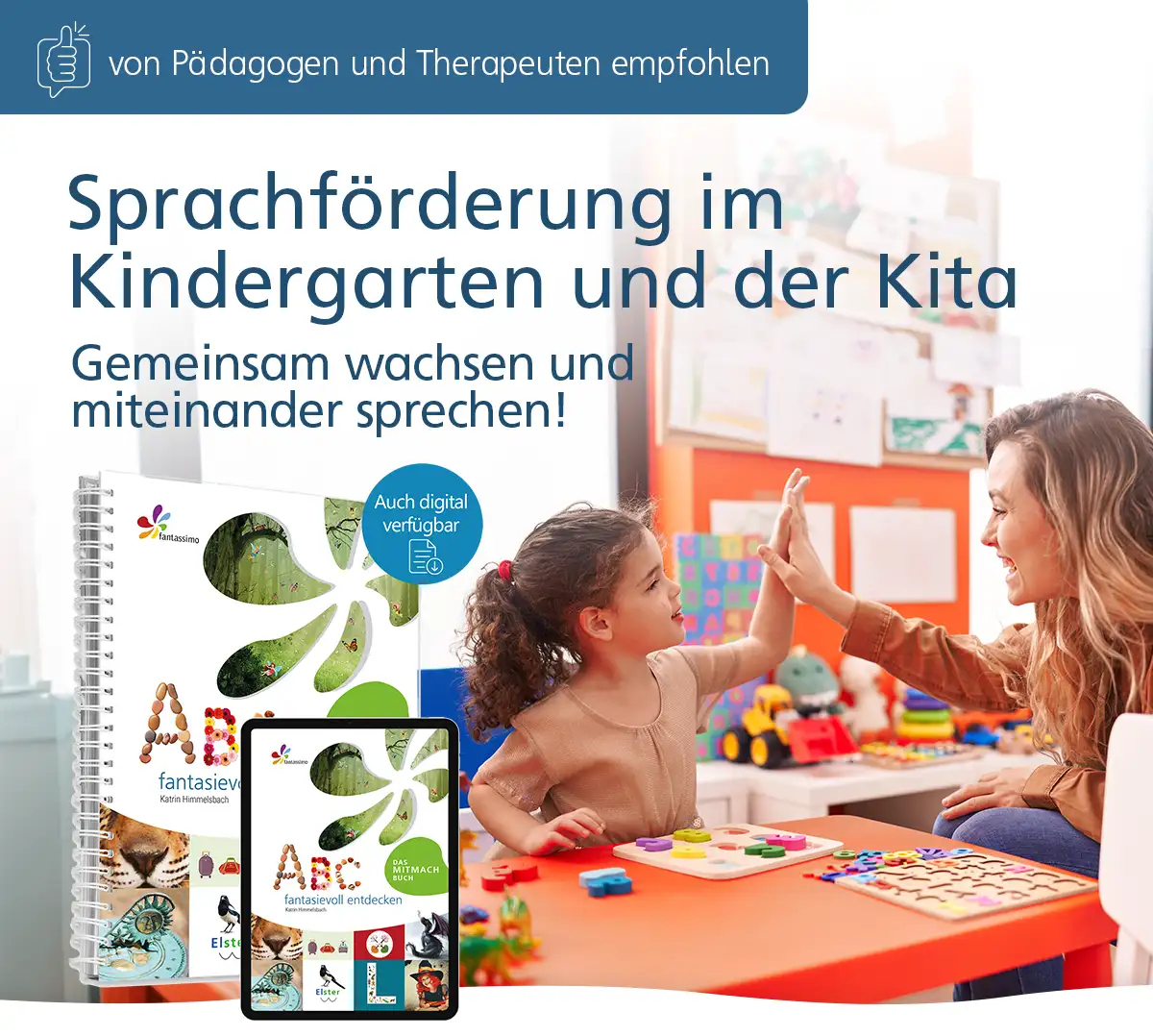 Sprachförderung im Kindergarten und der Kita