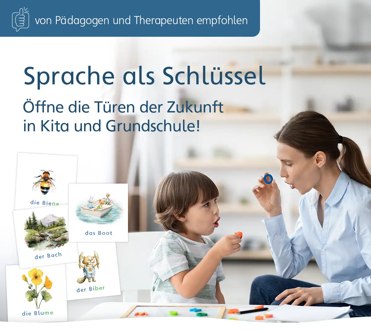 Sprachförderung in Kita und Grundschule - Material für Logopädie, Lehrkräfte Erzieher und Eltern