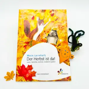 Herbst - Lernheft für Kinder ab 5 Jahre - Lesen, Schreiben, Rechnen